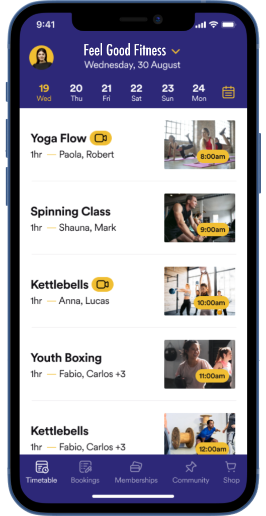 Mobile Fitness App